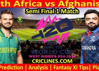 Today Match Prediction-SA vs AFG-Dream11-ICC T20 World Cup 2024-Semi Final 1 Match-Who Will Win