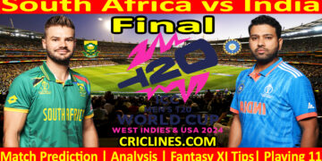 Today Match Prediction-SA vs IND-Dream11-ICC T20 World Cup 2024-Final Match-Who Will Win