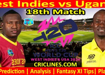 Today Match Prediction-WI vs UGA-Dream11-ICC T20 World Cup 2024-18th Match-Who Will Win