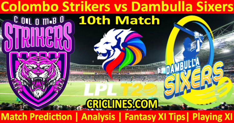 Today Match Prediction-CLS vs DBS-Dream11-LPL T20 2024-10th Match-Who Will Win