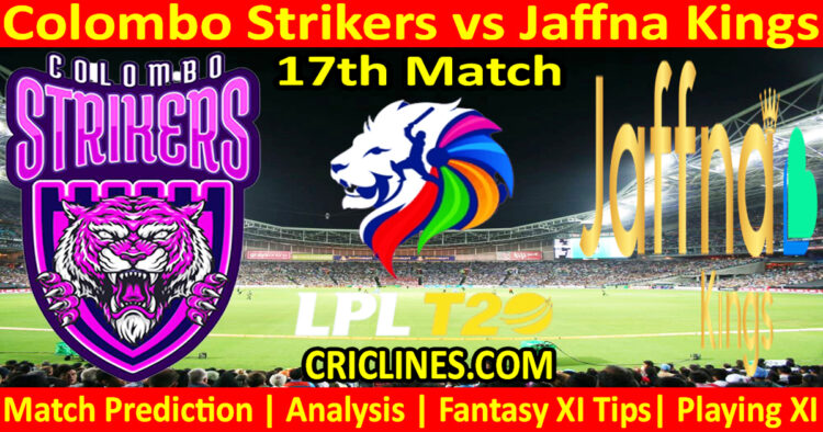 Today Match Prediction-CLS vs JKS-Dream11-LPL T20 2024-17th Match-Who Will Win