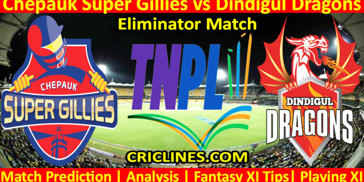 Today Match Prediction-CSG vs DID-TNPL T20 2024-Eliminator Match-Who Will Win