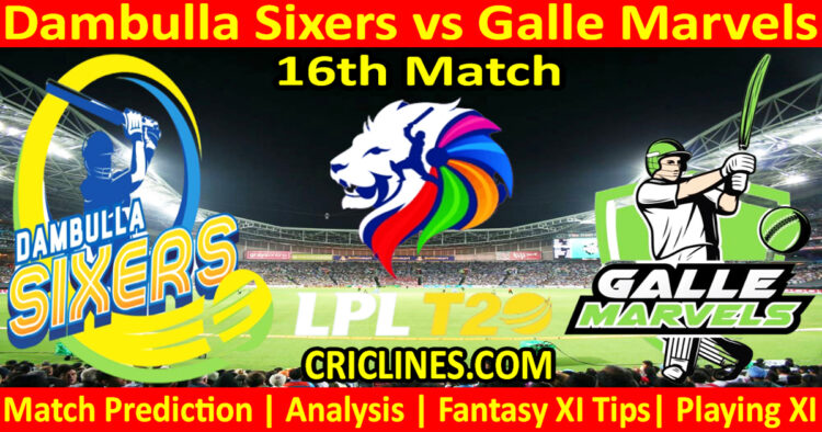 Today Match Prediction-DBS vs GMS-Dream11-LPL T20 2024-16th Match-Who Will Win