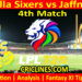 Today Match Prediction-DBS vs JKS-Dream11-LPL T20 2024-4th Match-Who Will Win