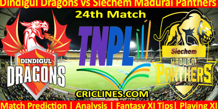Today Match Prediction-DID vs SMP-TNPL T20 2024-24th Match-Who Will Win