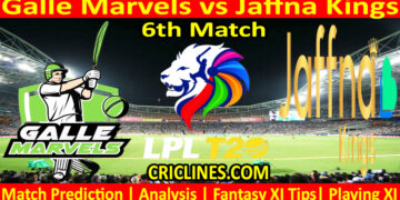 Today Match Prediction-GMS vs JKS-Dream11-LPL T20 2024-6th Match-Who Will Win