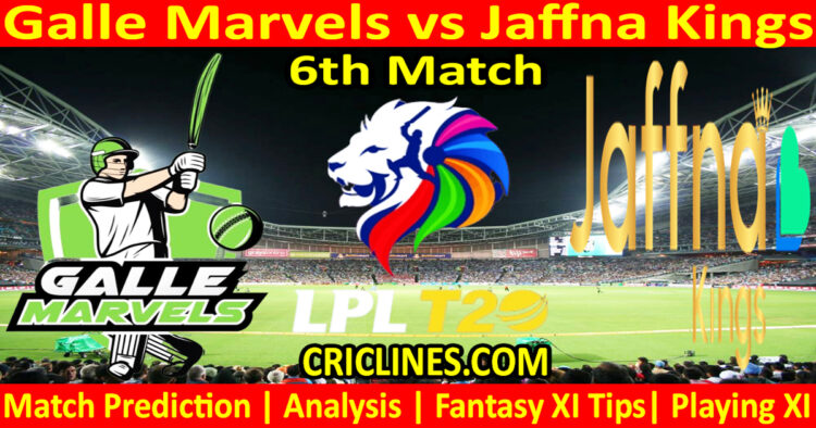 Today Match Prediction-GMS vs JKS-Dream11-LPL T20 2024-6th Match-Who Will Win