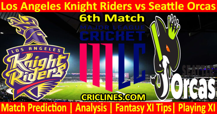 Today Match Prediction-LAKR vs SO-MLC T20 2024-6th Match-Who Will Win