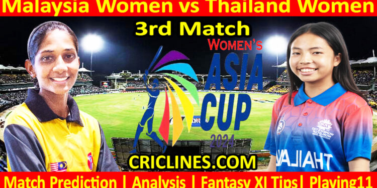 Today Match Prediction-MALW vs THAW-Womens Asia Cup-2024-3rd Match-Who Will Win
