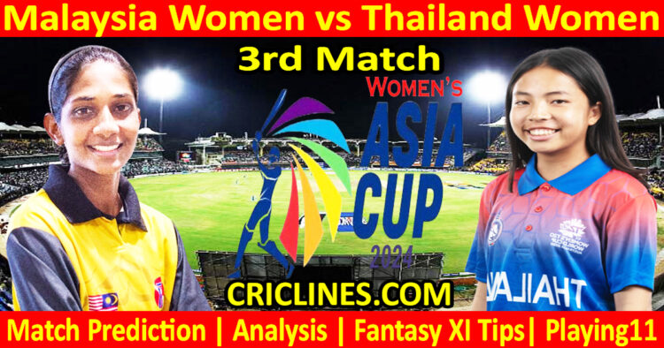 Today Match Prediction-MALW vs THAW-Womens Asia Cup-2024-3rd Match-Who Will Win