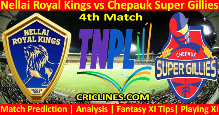 Today Match Prediction-NRK vs CSG-TNPL T20 2024-4th Match-Who Will Win