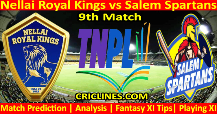 Today Match Prediction-NRK vs SS-TNPL T20 2024-9th Match-Who Will Win