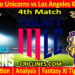 Today Match Prediction-SFU vs LAKR-MLC T20 2024-4th Match-Who Will Win