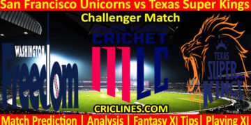 Today Match Prediction-SFU vs TSK-MLC T20 2024-Challenger Match-Who Will Win