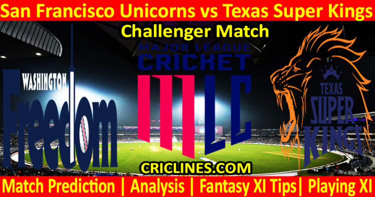 Today Match Prediction-SFU vs TSK-MLC T20 2024-Challenger Match-Who Will Win