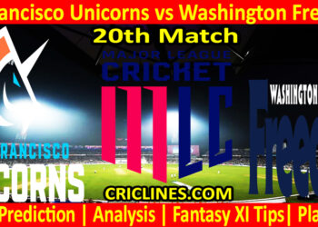 Today Match Prediction-SFU vs WAF-MLC T20 2024-20th Match-Who Will Win