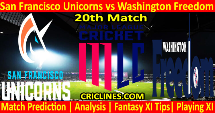 Today Match Prediction-SFU vs WAF-MLC T20 2024-20th Match-Who Will Win