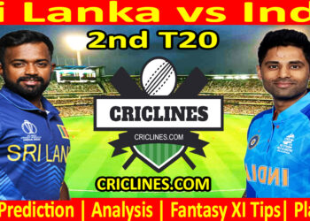 Today Match Prediction-SL vs IND-Dream11-2nd T20 Match-2024-Who Will Win