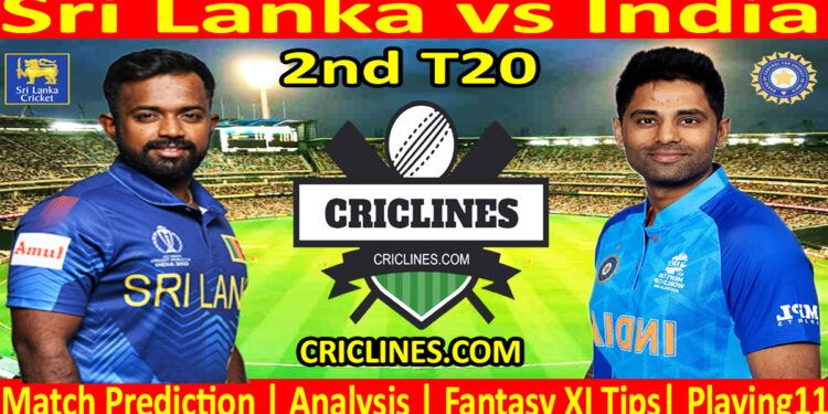 Today Match Prediction-SL vs IND-Dream11-2nd T20 Match-2024-Who Will Win