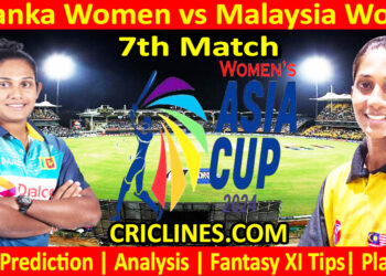 Today Match Prediction-SLW vs MALW-Womens Asia Cup-2024-7th Match-Who Will Win