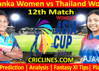 Today Match Prediction-SLW vs THAW-Womens Asia Cup-2024-12th Match-Who Will Win