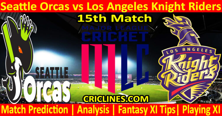 Today Match Prediction-SO vs LAKR-MLC T20 2024-15th Match-Who Will Win