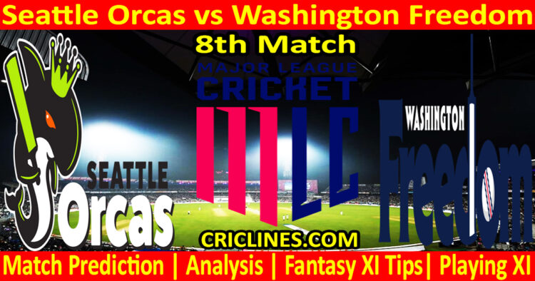 Today Match Prediction-SO vs WAF-MLC T20 2024-8th Match-Who Will Win