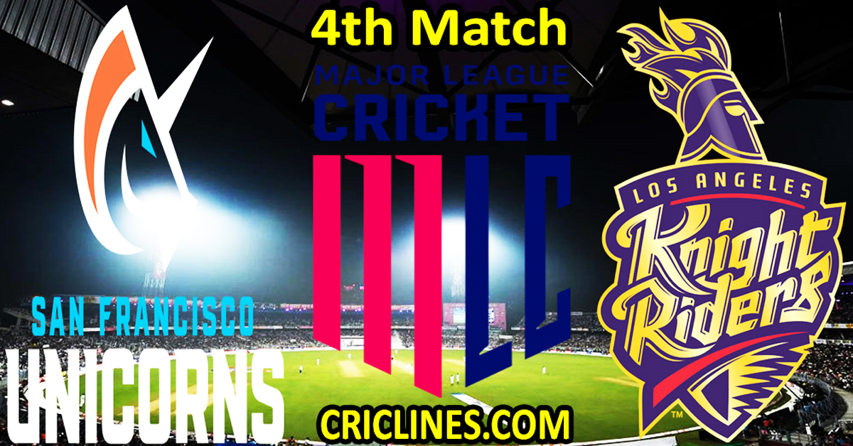 Today Match Prediction-SFU vs LAKR-MLC T20 2024-4th Match-Who Will Win