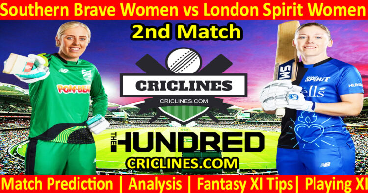 Today Match Prediction-Southern Brave Women vs London Spirit Women-The Hundred Womens Competition 2024-2nd Match-Who Will Win