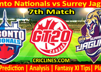 Today Match Prediction-TNS vs SJS-Dream11-GT20-2024-7th Match-Who Will Win