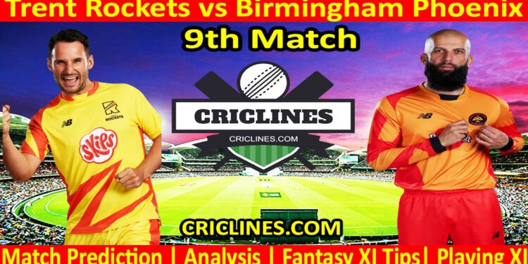 Today Match Prediction-TRS vs BPX-The Hundred League-2024-9th Match-Who Will Win