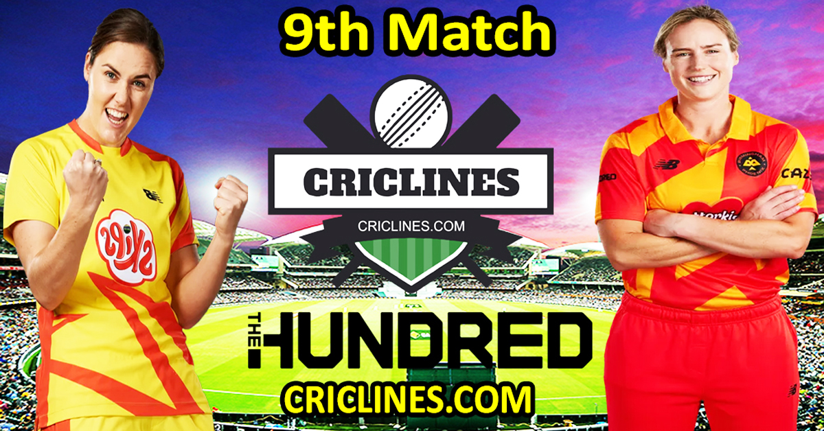 Today Match Prediction-TRSW vs BPXW-The Hundred Womens Competition 2024-9th Match-Who Will Win