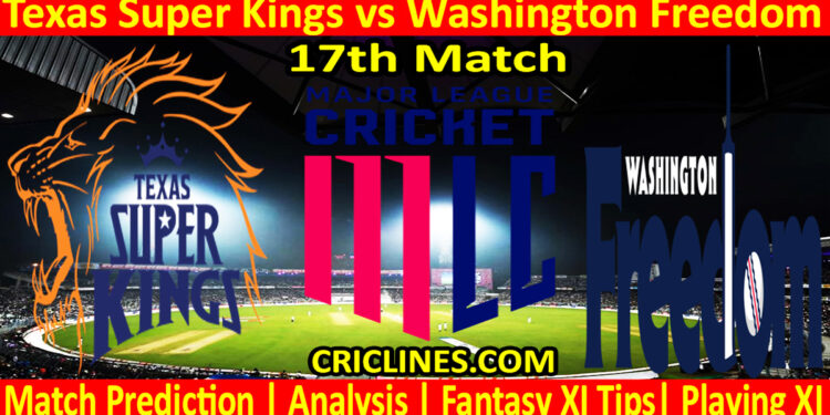 Today Match Prediction-TSK vs MAF-MLC T20 2024-17th Match-Who Will Win