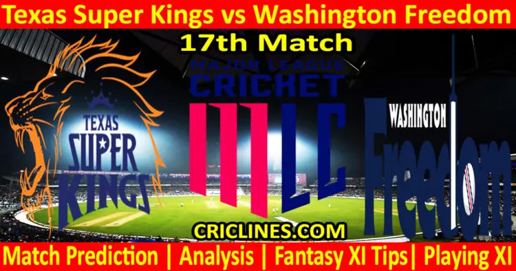 Today Match Prediction-TSK vs MAF-MLC T20 2024-17th Match-Who Will Win