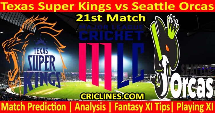 Today Match Prediction-TSK vs SO-MLC T20 2024-21st Match-Who Will Win