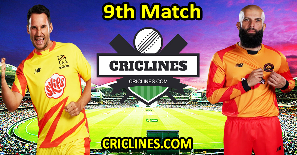 Today Match Prediction-Trent Rockets vs Birmingham Phoenix-The Hundred League-2024-9th Match-Who Will Win