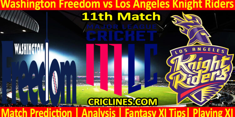 Today Match Prediction-WAF vs LAKR-MLC T20 2024-11th Match-Who Will Win