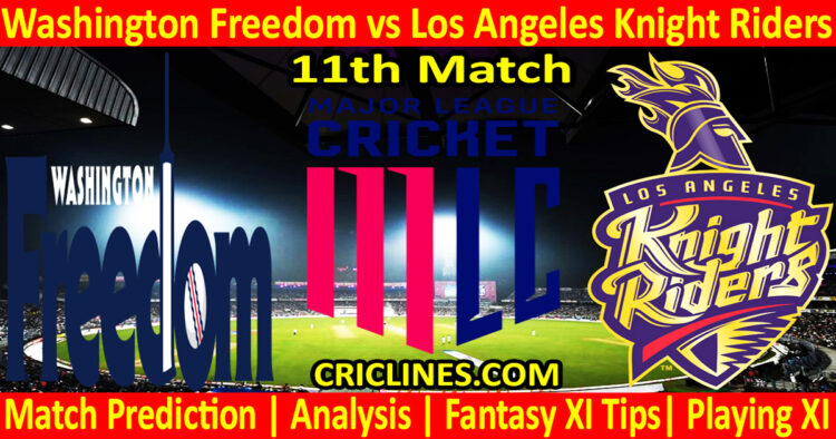 Today Match Prediction-WAF vs LAKR-MLC T20 2024-11th Match-Who Will Win