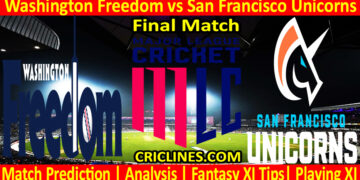 Today Match Prediction-WAF vs SFU-MLC T20 2024-Final Match-Who Will Win