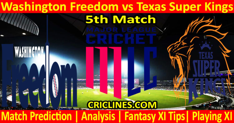 Today Match Prediction-WAF vs TSK-MLC T20 2024-5th Match-Who Will Win