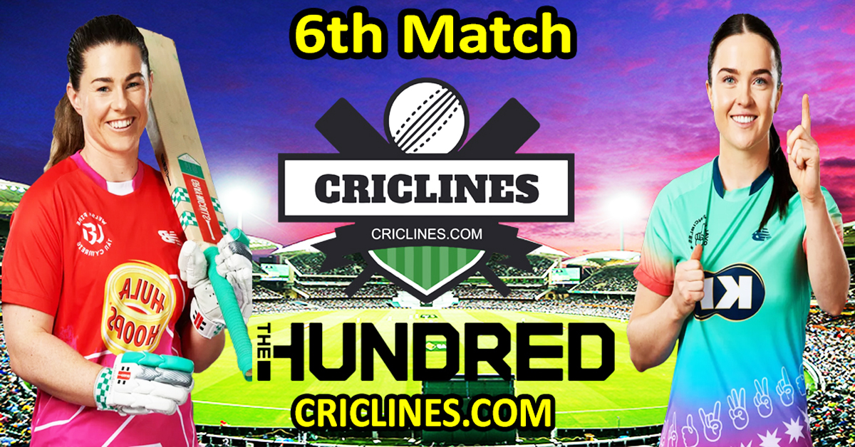 Today Match Prediction-WFRW vs OVIW-The Hundred Womens Competition 2024-6th Match-Who Will Win