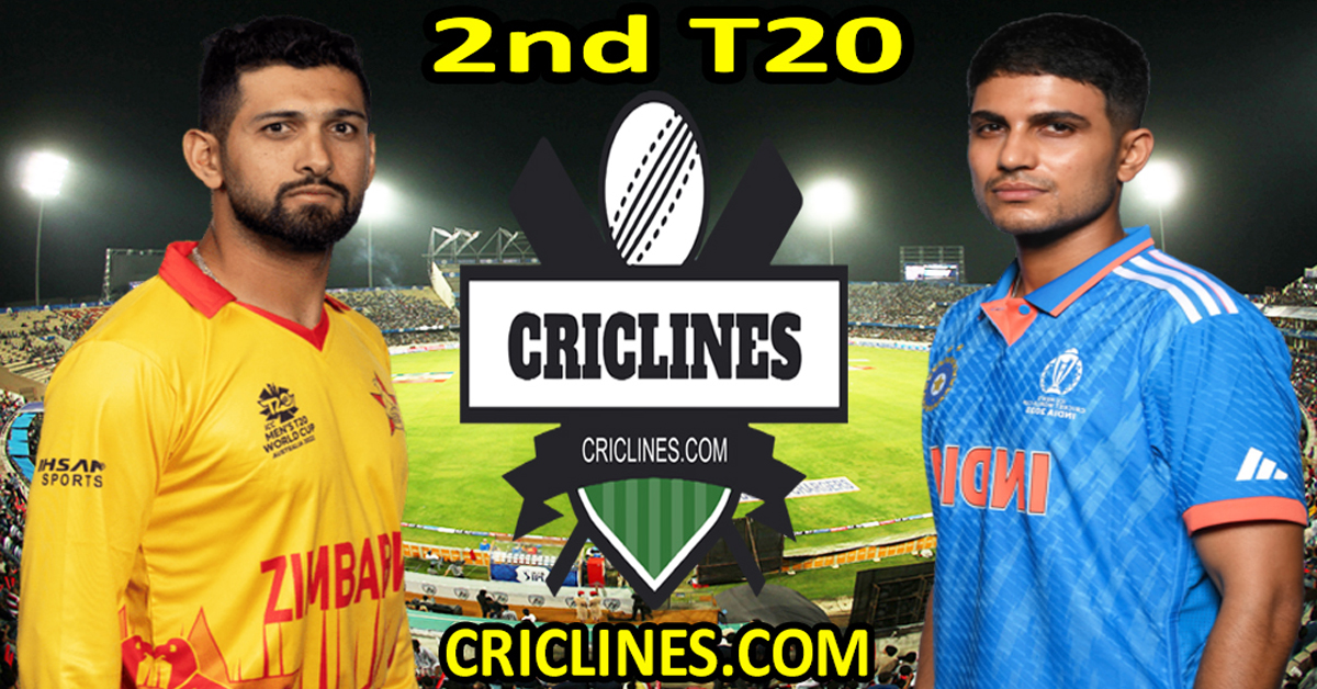 Today Match Prediction-Zimbabwe vs India-2nd T20-2024-Dream11-Who Will Win