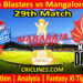 Today Match Prediction-BBS vs MDS-Dream11-Maharaja Trophy KSCA T20-2024-29th Match-Who Will Win