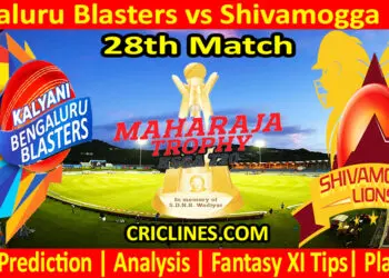 Today Match Prediction-BBS vs SLS-Dream11-Maharaja Trophy KSCA T20-2024-28th Match-Who Will Win