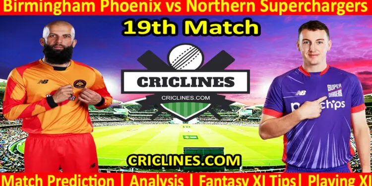 Today Match Prediction-BPX vs NSG-The Hundred League-2024-19th Match-Who Will Win