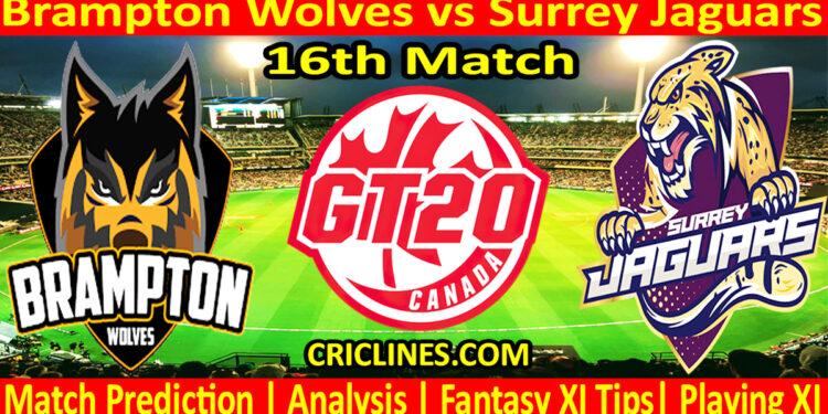 Today Match Prediction-BWS vs SJS-Dream11-GT20-2024-16th Match-Who Will Win
