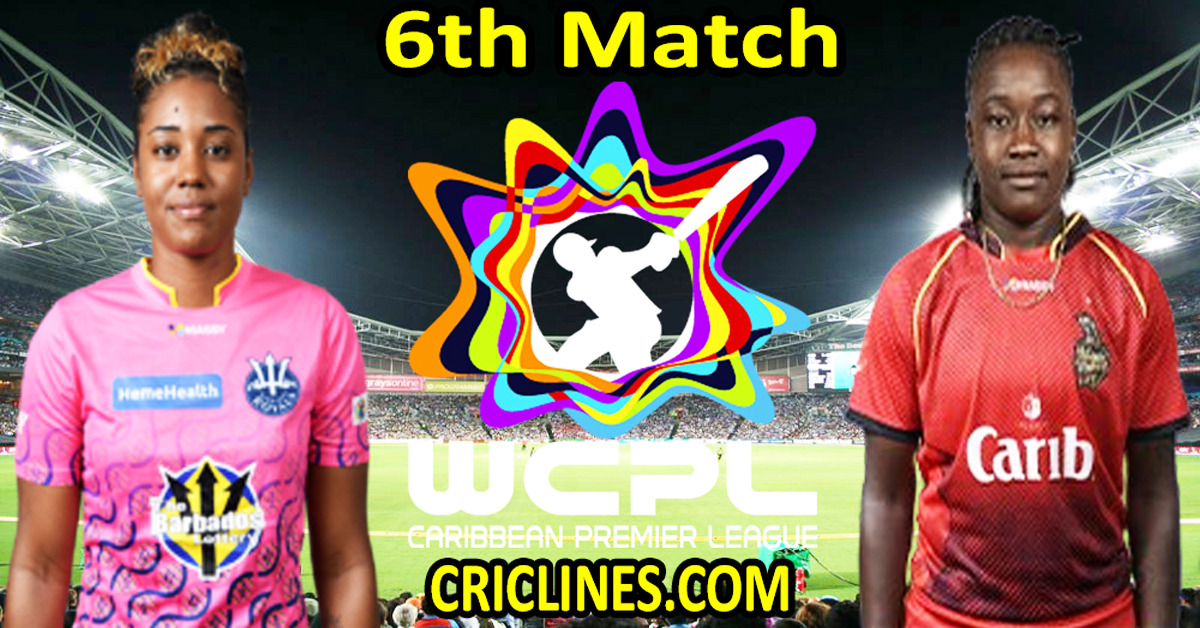 Today Match Prediction-Barbados Royals Women vs Trinbago Knight Riders Women-WCPL T20 2024-6th Match-Who Will Win