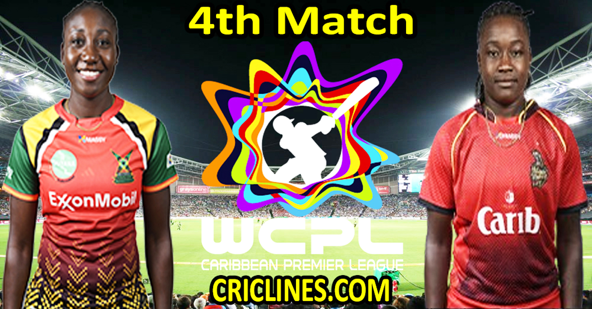 Today Match Prediction-Guyana Amazon Warriors Women vs Trinbago Knight Riders Women-WCPL T20 2024-4th Match-Who Will Win