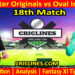 Today Match Prediction-MOS vs OVI-The Hundred League-2024-18th Match-Who Will Win