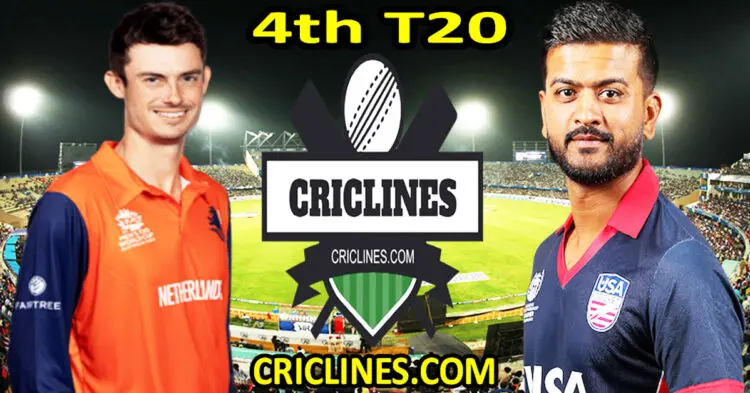 Today Match Prediction-Netherlands vs United States-Dream11-Netherlands T20 Tri-Series 2024-4th Match-Who Will Win